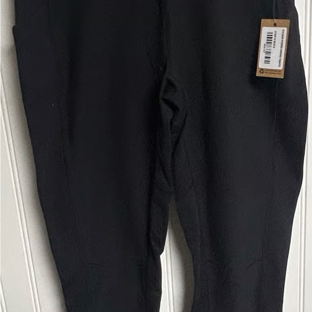 NWT Title Nine Sylvan Hybrid Hiking Tights Black Women’s Size Small